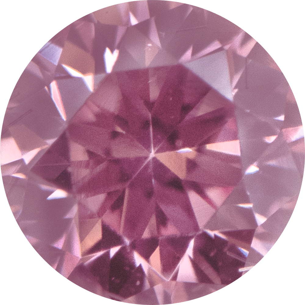 Round shop pink diamond